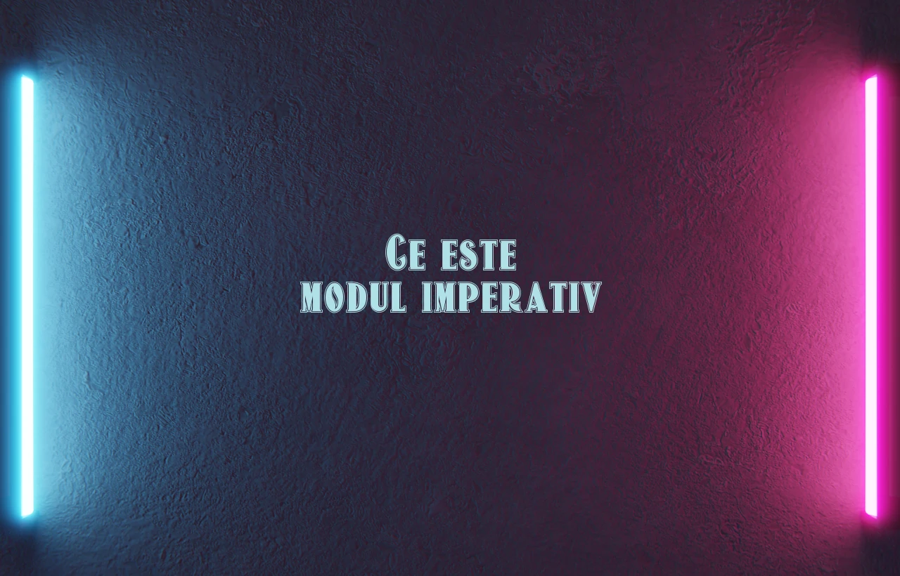 ce este modul imperativ