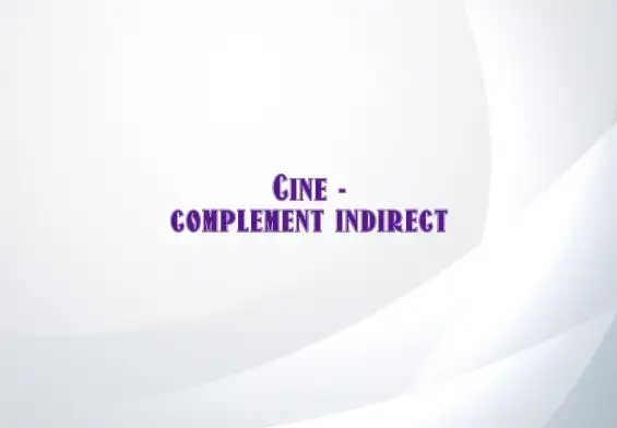 cine complement indirect