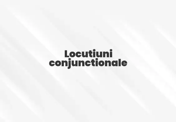 locutiuni conjunctionale
