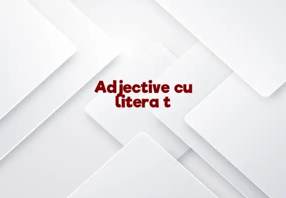 adjective cu t