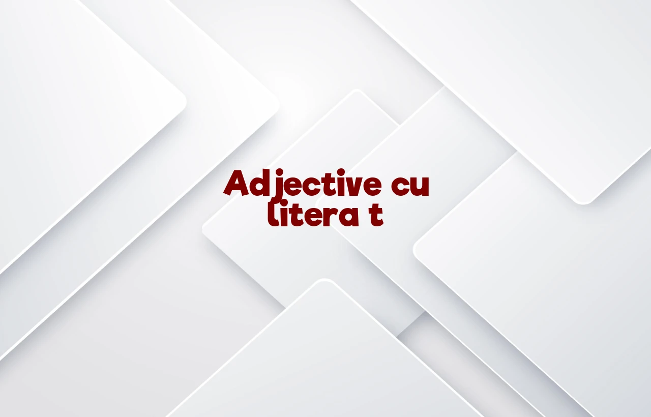 adjective cu t