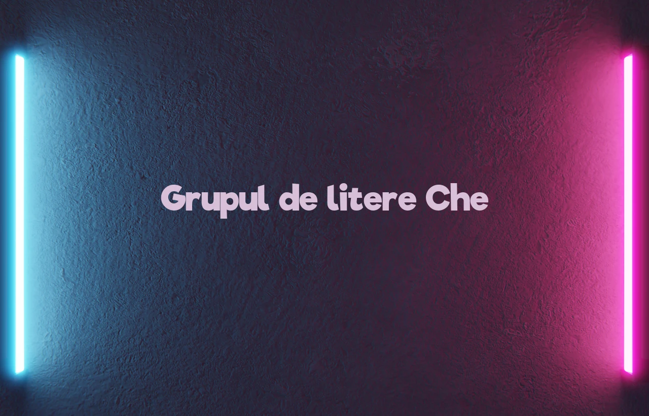 grupul de litere che